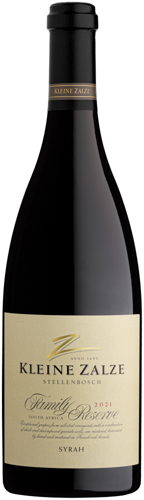 Kleine Zalze Family Reserve Shiraz 2021/22 (Case of 6 × 750ml)